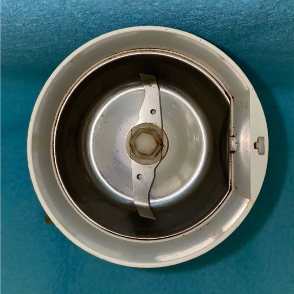 BRAUN Aromatic Coffee Grinder for coffee beans model #KSM 2 vintage tested white - Picture 2 of 11